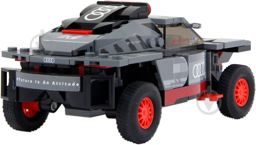Конструктор Rastar Машинка Bricks Audi RS Q e-tron 1:30 454.00.87 - фото 5