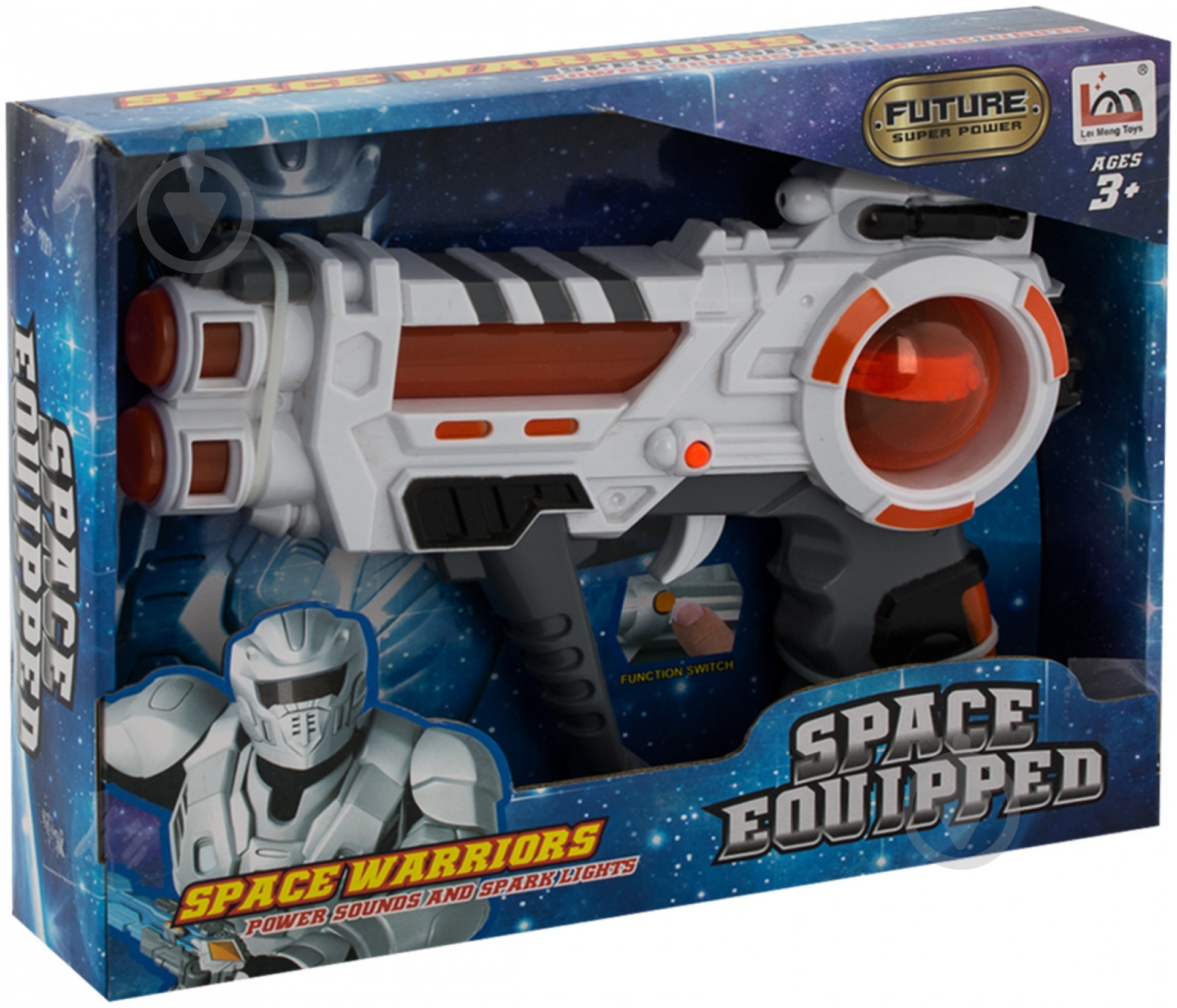 Бластер Lei Meng Toys космический LM666-3 - фото 3 Бластер Lei Meng Toys космический LM666-3 - фото 3