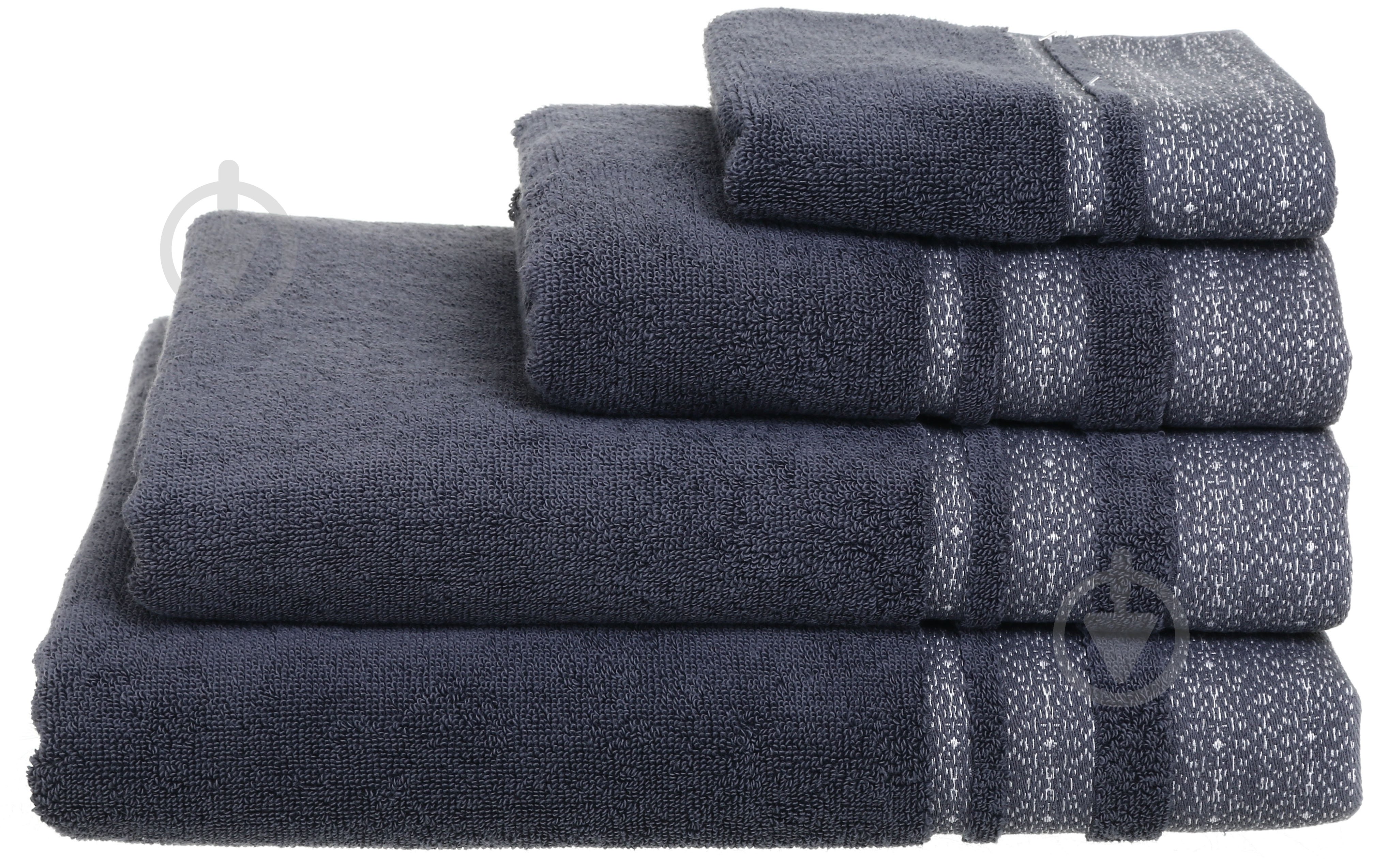 Полотенце Exclusive Alysia 50x90 см антрацит La Nuit - фото 1