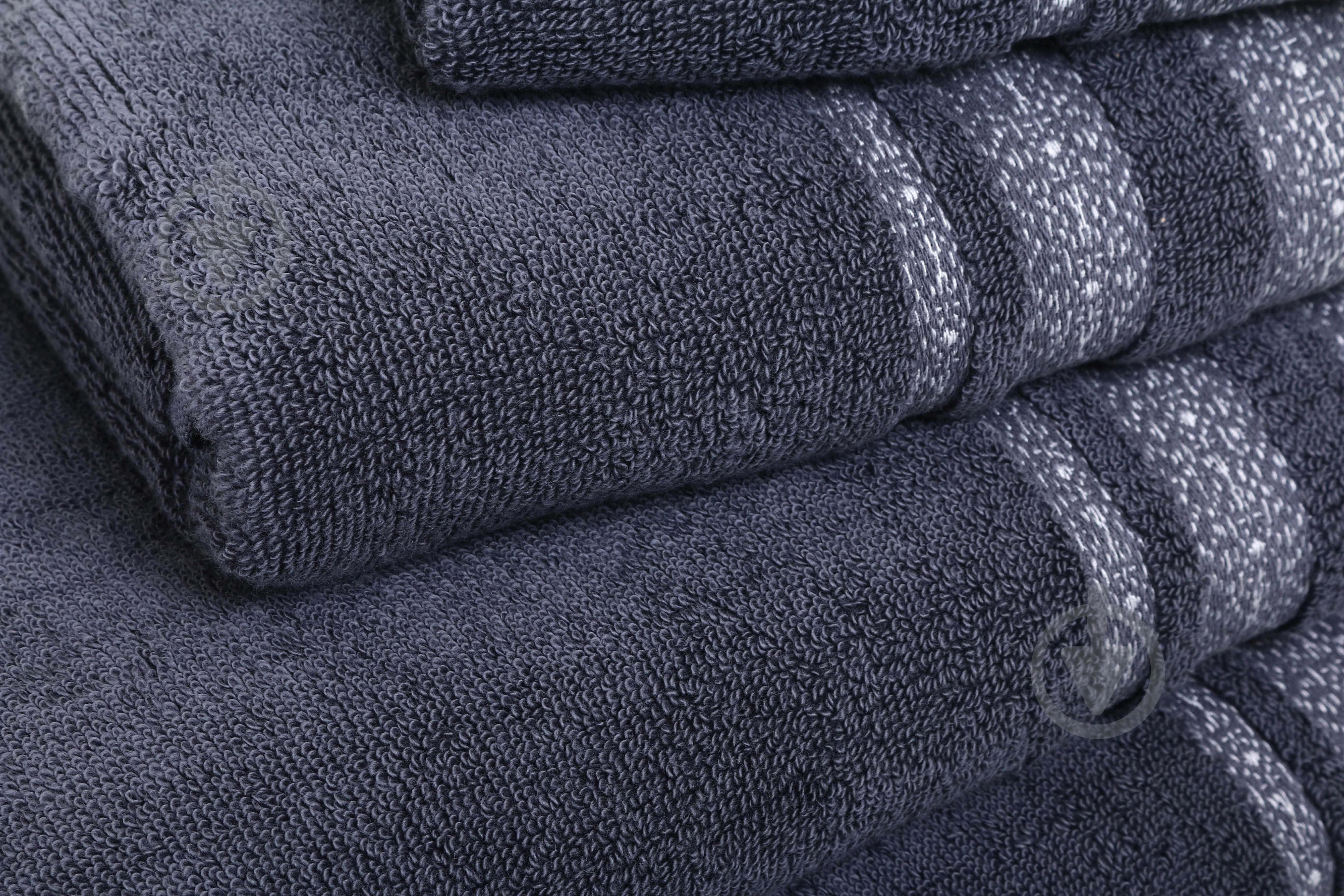 Полотенце Exclusive Alysia 50x90 см антрацит La Nuit - фото 2