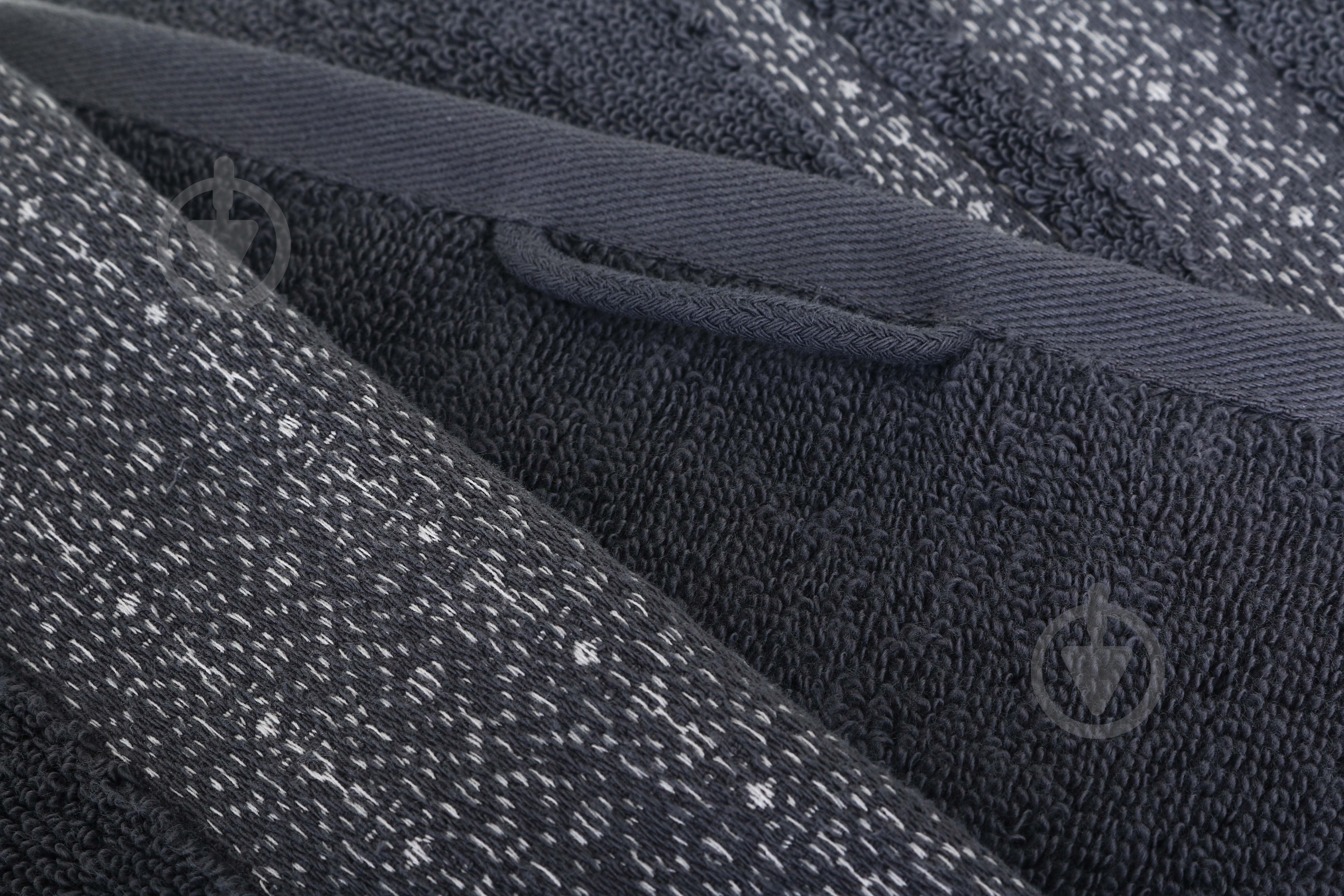 Полотенце Exclusive Alysia 50x90 см антрацит La Nuit - фото 3