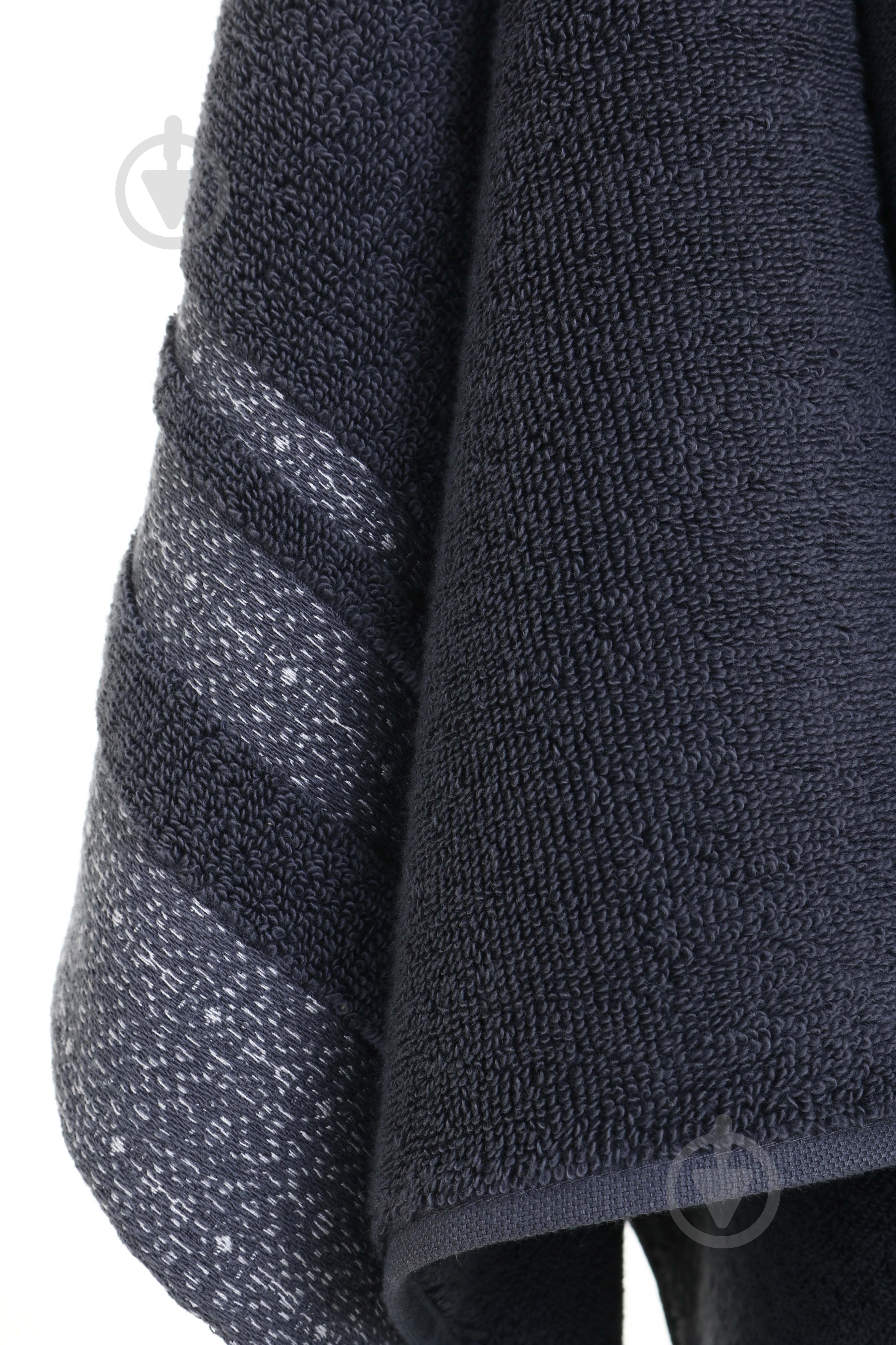 Полотенце Exclusive Alysia 50x90 см антрацит La Nuit - фото 5