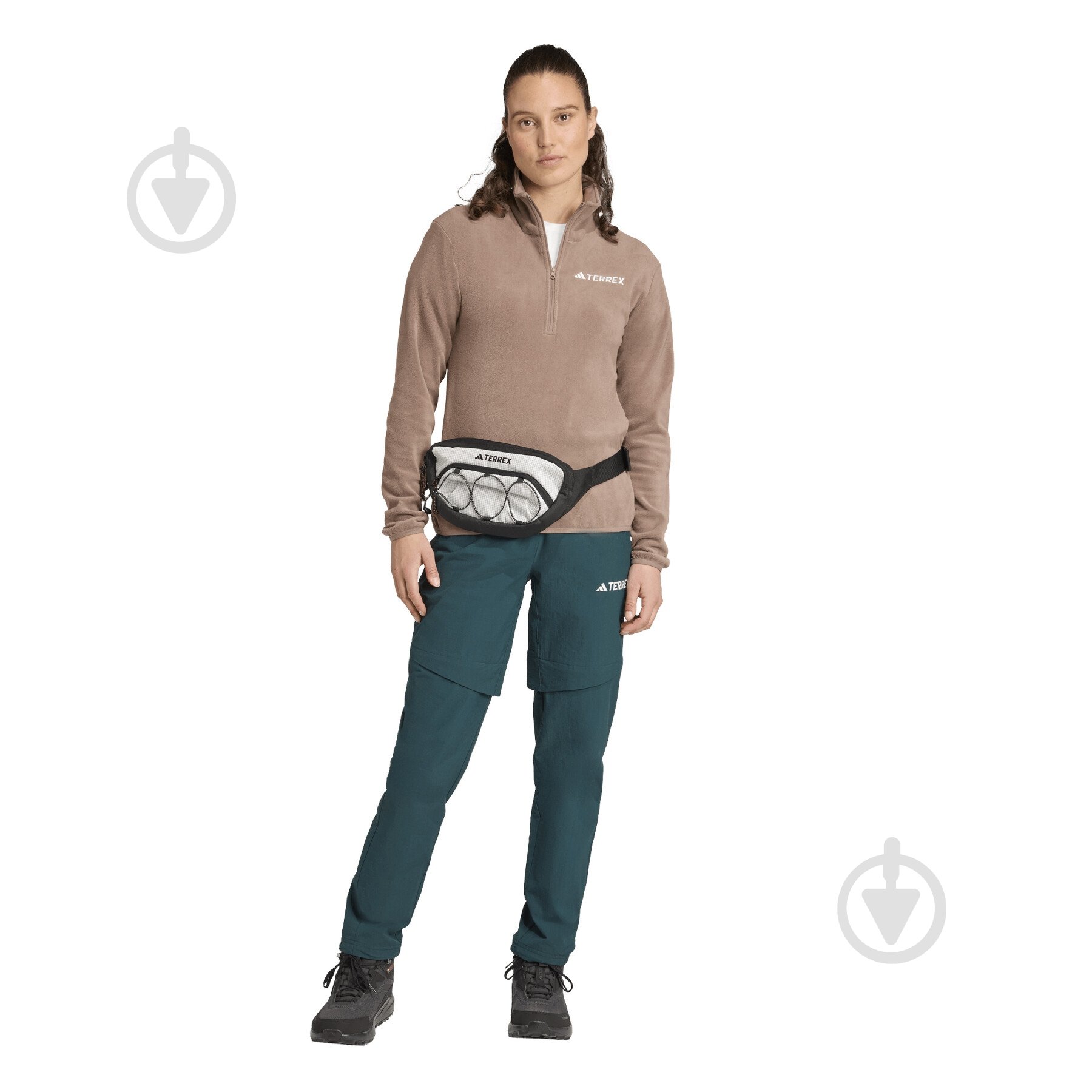 Джемпер Adidas W MT ESS HZ FL JM3119 р.S коричневый - фото 6 Джемпер Adidas W MT ESS HZ FL JM3119 р.S коричневый - фото 6