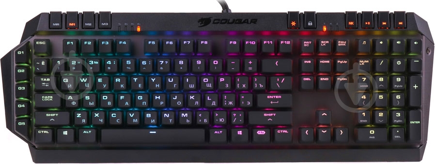 Клавиатура Cougar (700K EVO) игровая black - фото 1