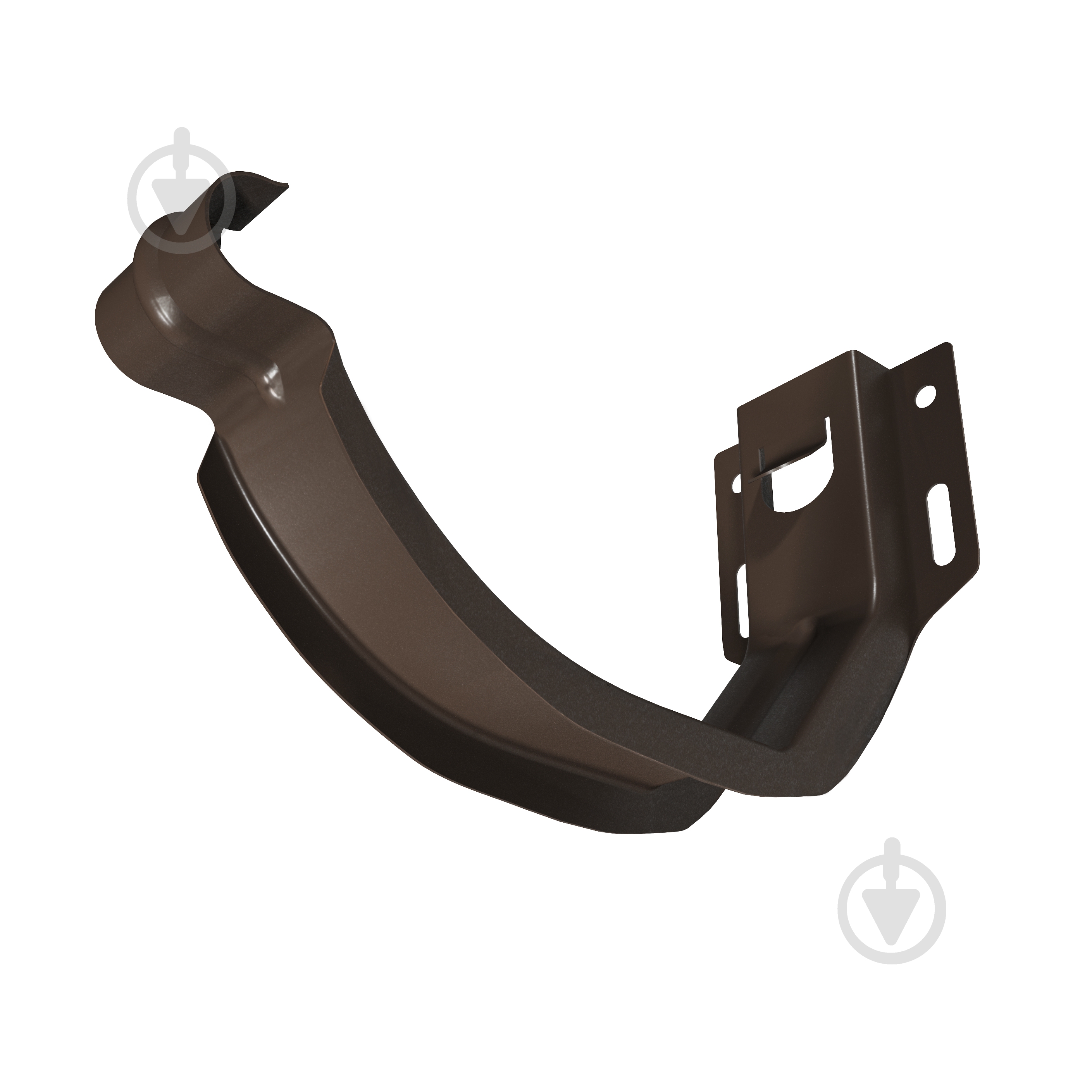 Держатель желоба SMART™ 125 RAL 8019 - фото 1