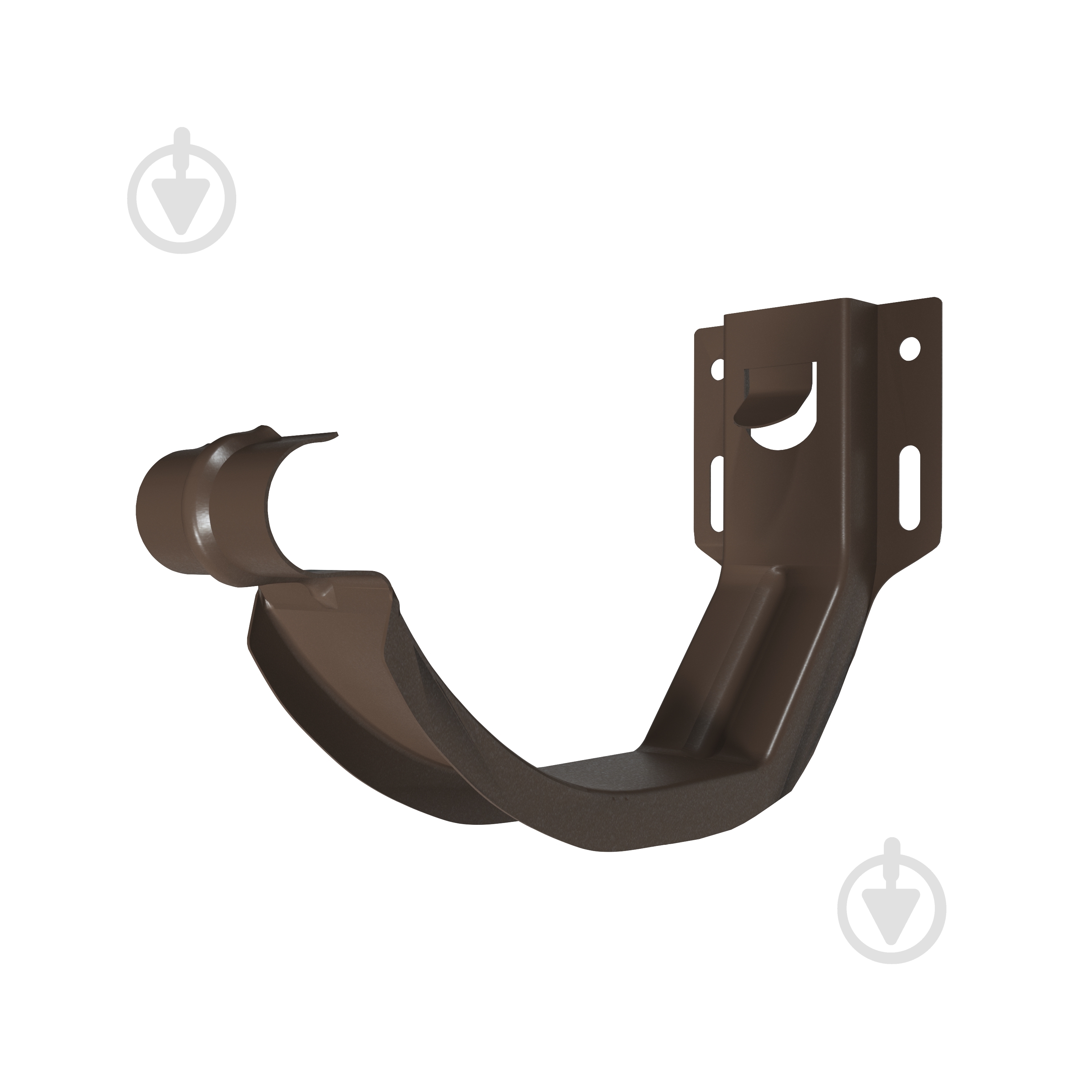 Держатель желоба SMART™ 125 RAL 8019 - фото 2