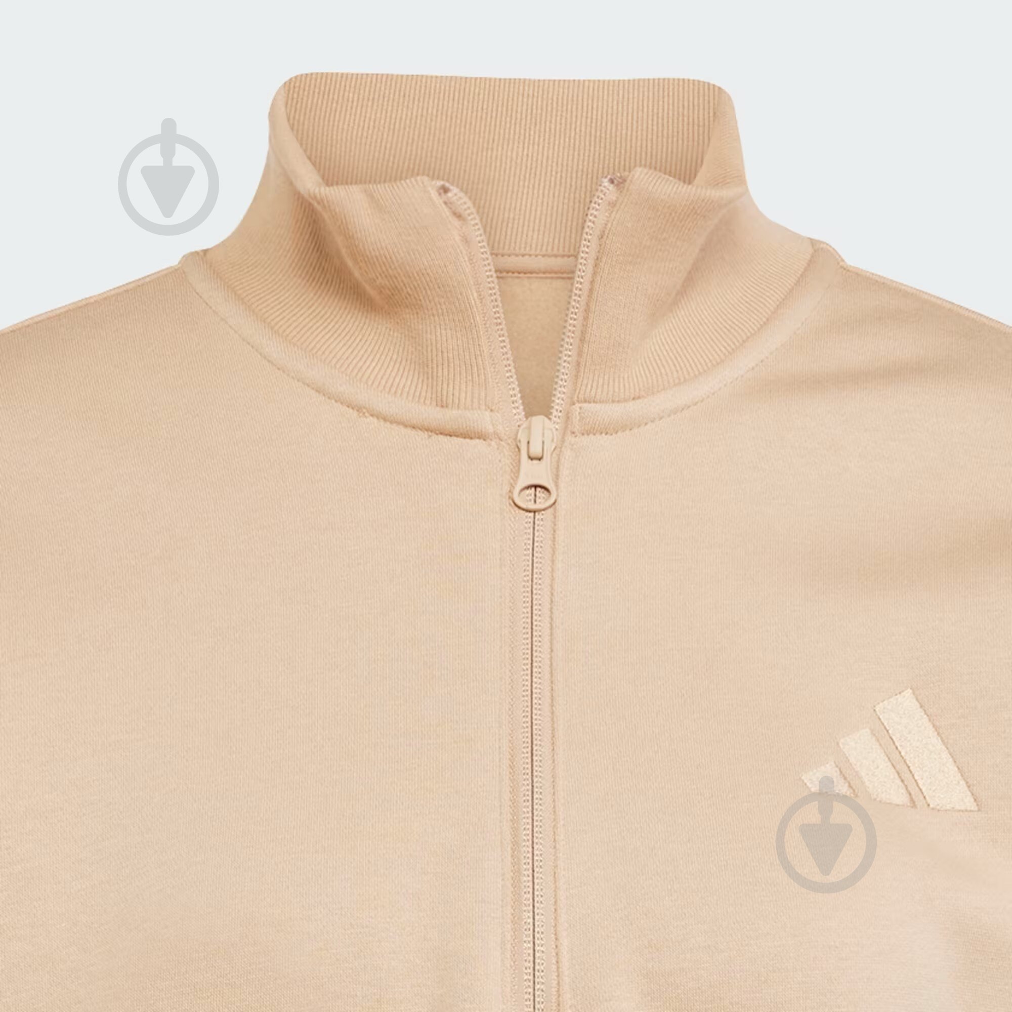 Джемпер Adidas ALL SZN Fleece Loose Quarter-Zip JV7248 р.S коричневий - фото 6 Джемпер Adidas ALL SZN Fleece Loose Quarter-Zip JV7248 р.S коричневий - фото 6