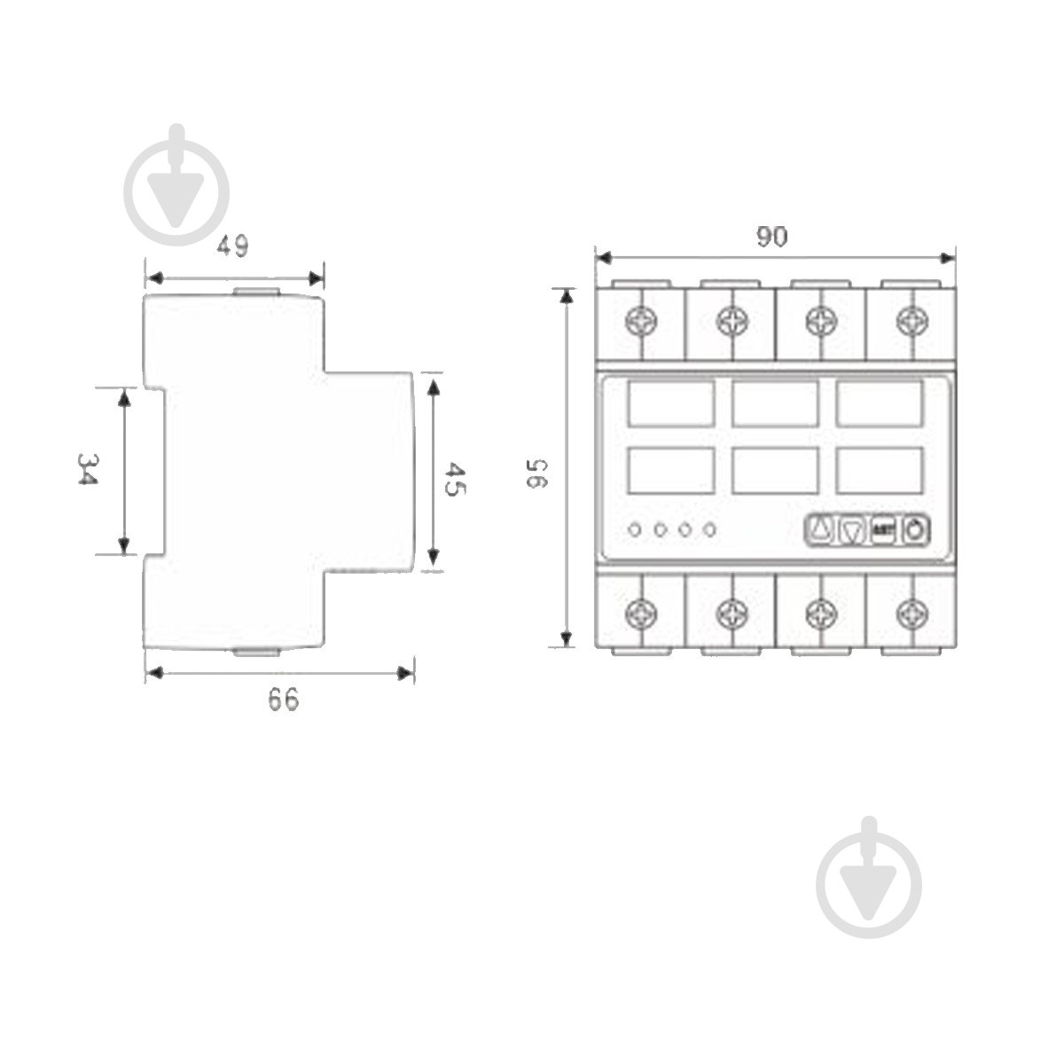 Реле напряжения и тока TosunLux TDP2-3 63А 3NO 380В - фото 2 Реле напряжения и тока TosunLux TDP2-3 63А 3NO 380В - фото 2