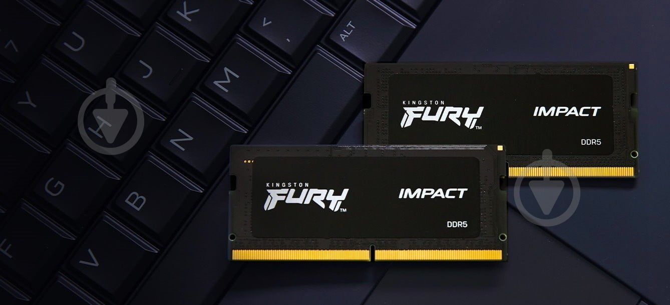 Оперативная память Kingston SODIMM DDR5 16 GB (1x16GB) 4800 MHz (KF548S38IB-16) FURY Impact - фото 5 Оперативная память Kingston SODIMM DDR5 16 GB (1x16GB) 4800 MHz (KF548S38IB-16) FURY Impact - фото 5