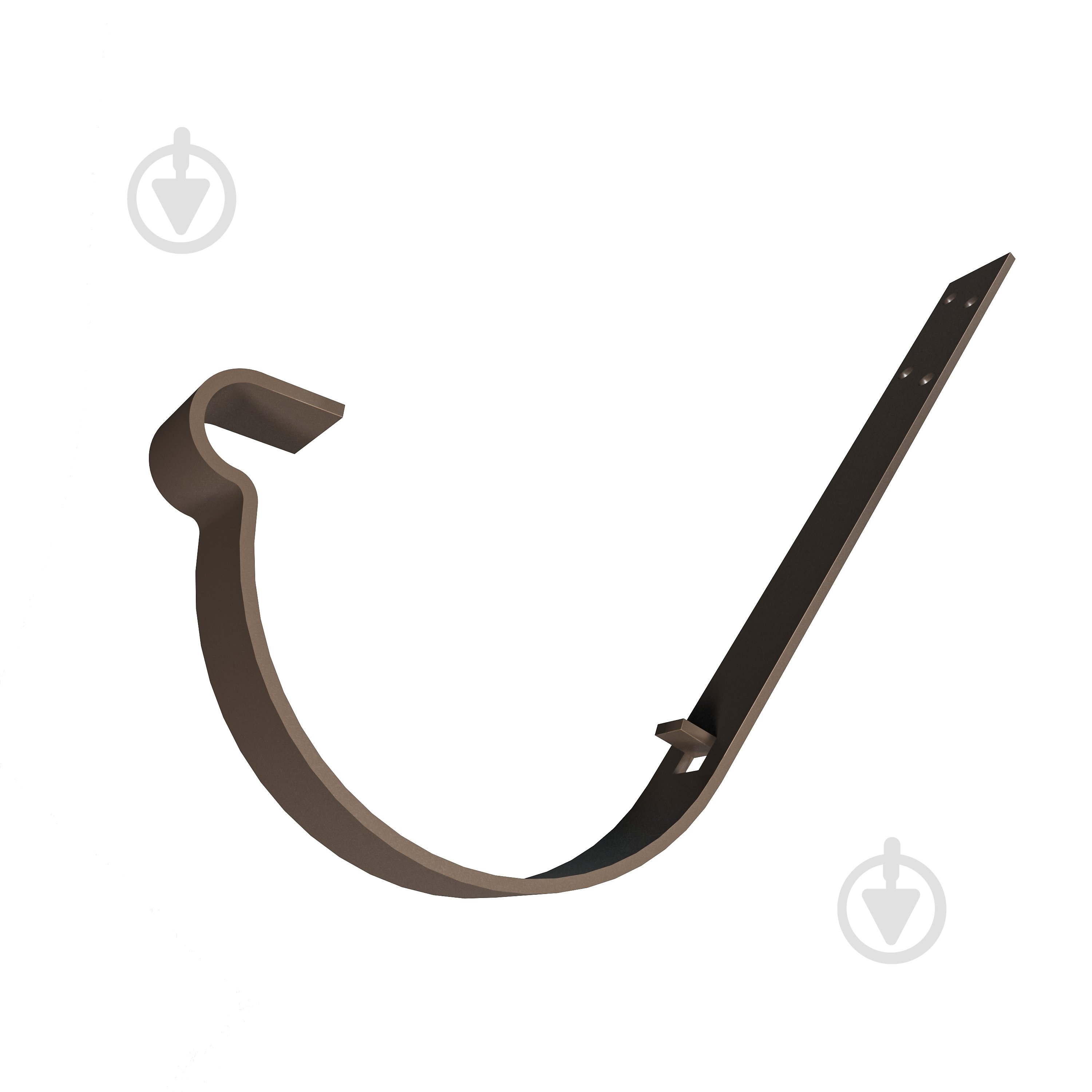 Держатель желоба SMART™ L-210 125 RAL 8019 - фото 1