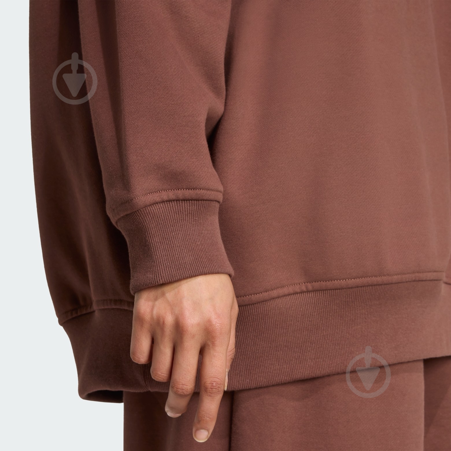 Джемпер Adidas ESS LIN HOODIE JW1027 р.S коричневий - фото 4