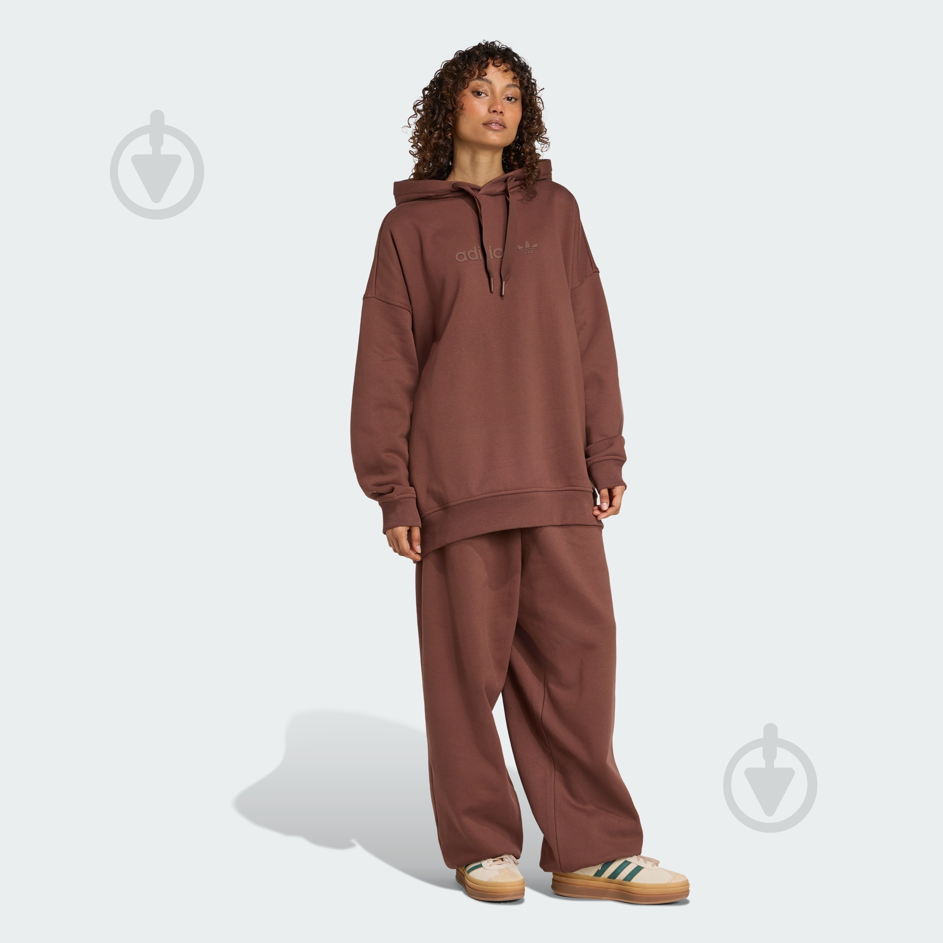 Джемпер Adidas ESS LIN HOODIE JW1027 р.S коричневий - фото 5