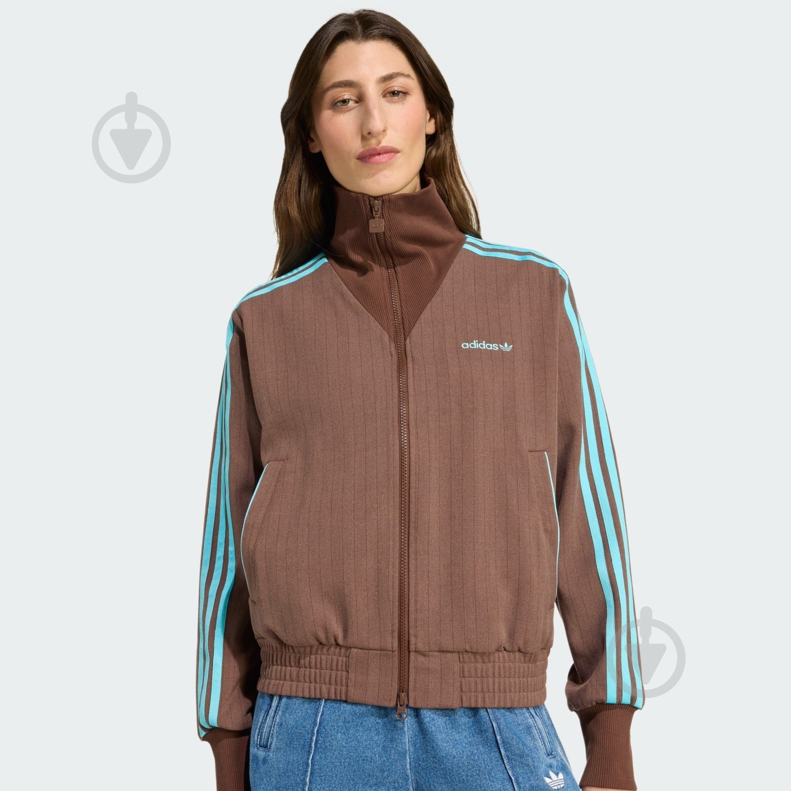 Джемпер Adidas TAILORED TT JX5311 р.S коричневий - фото 3 Джемпер Adidas TAILORED TT JX5311 р.S коричневий - фото 3