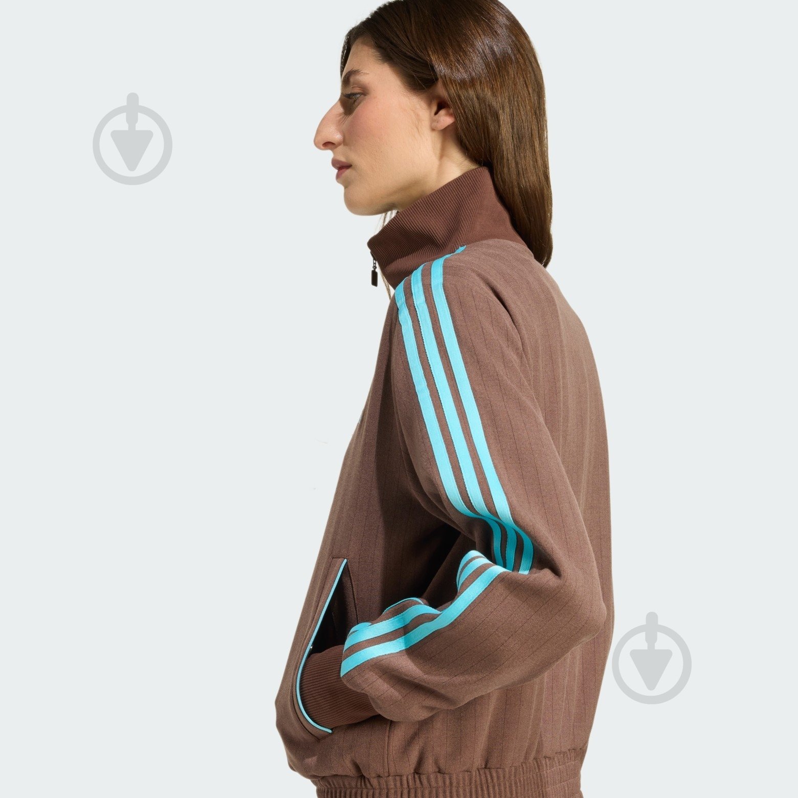 Джемпер Adidas TAILORED TT JX5311 р.S коричневий - фото 4 Джемпер Adidas TAILORED TT JX5311 р.S коричневий - фото 4