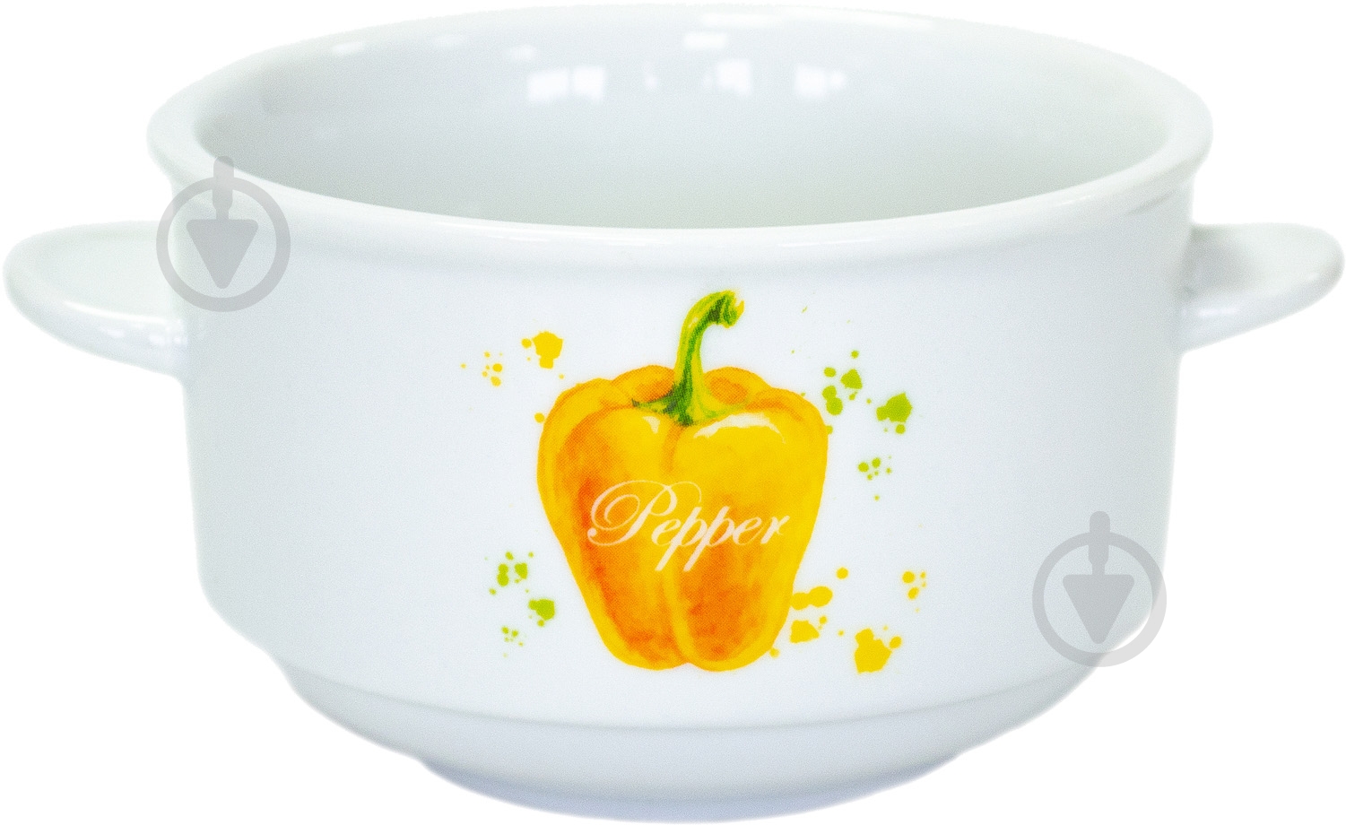 Бульйонниця з ручками Keramia Papper 400 мл 21-279-091 - фото 1