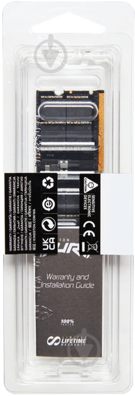 Оперативная память Kingston SODIMM DDR5 32 GB (1x32GB) 4800 MHz (KF548S38IB-32) FURY Impact - фото 4