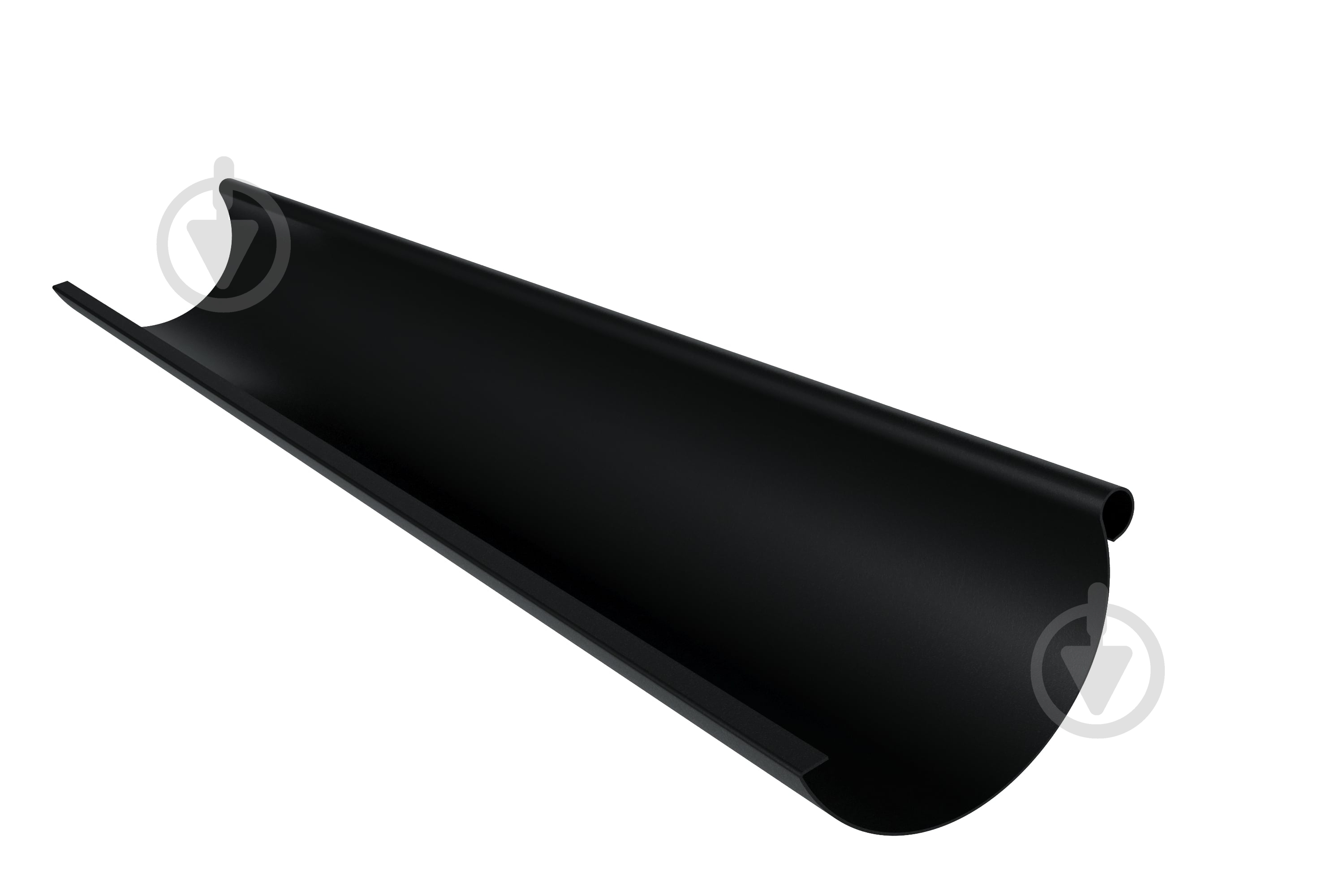 Желоб водосточный SMART™ 2 м.п. 125 RAL 9005 черный - фото 3