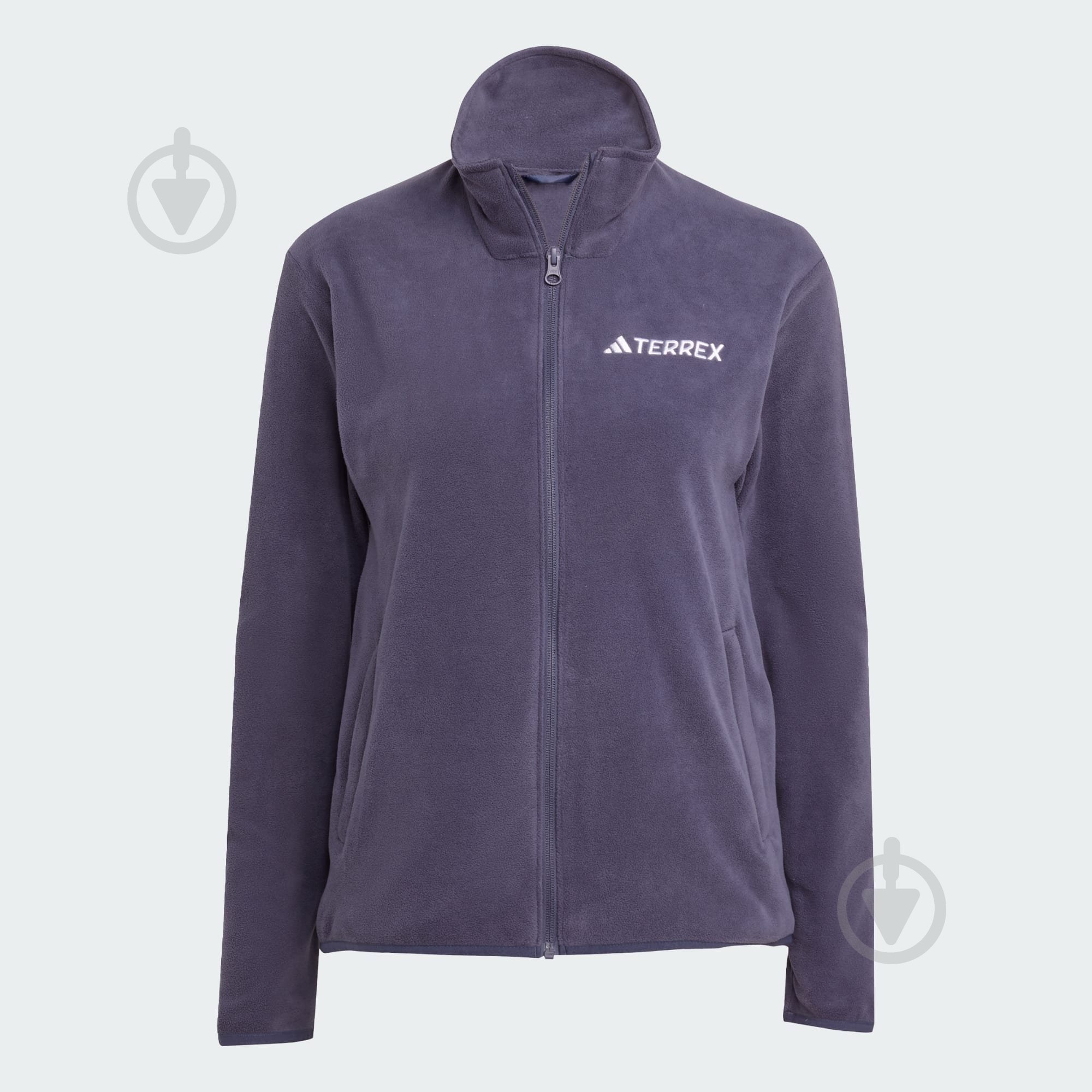 Джемпер Adidas W MT ESS FZ FL JM3114 р.S синий - фото 7 Джемпер Adidas W MT ESS FZ FL JM3114 р.S синий - фото 7