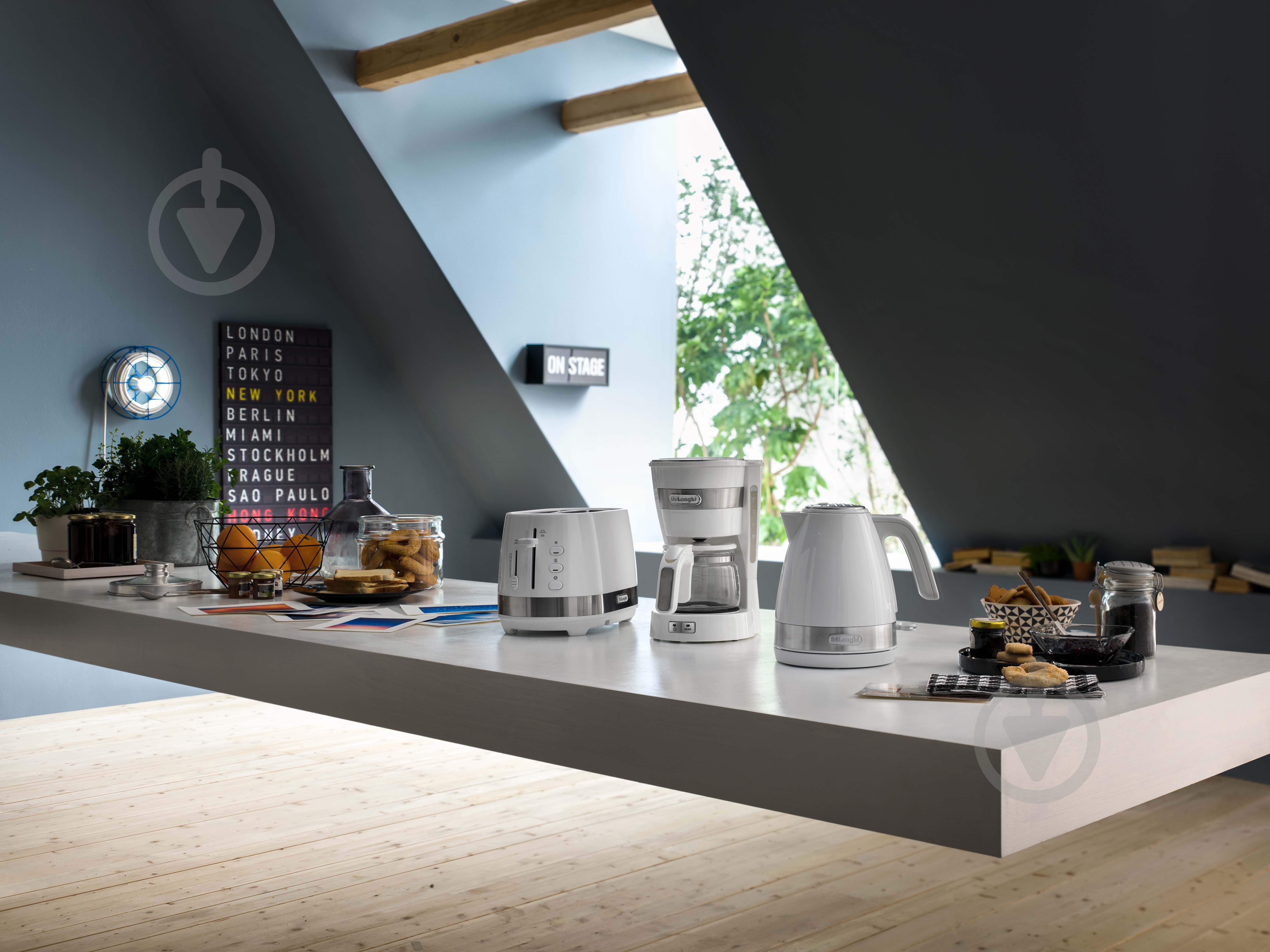 Кофеварка капельная Delonghi ICM14011.W - фото 4 Кофеварка капельная Delonghi ICM14011.W - фото 4