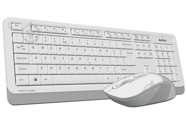 Комплект клавиатура и мышь A4Tech FG1010 (White) - фото 3