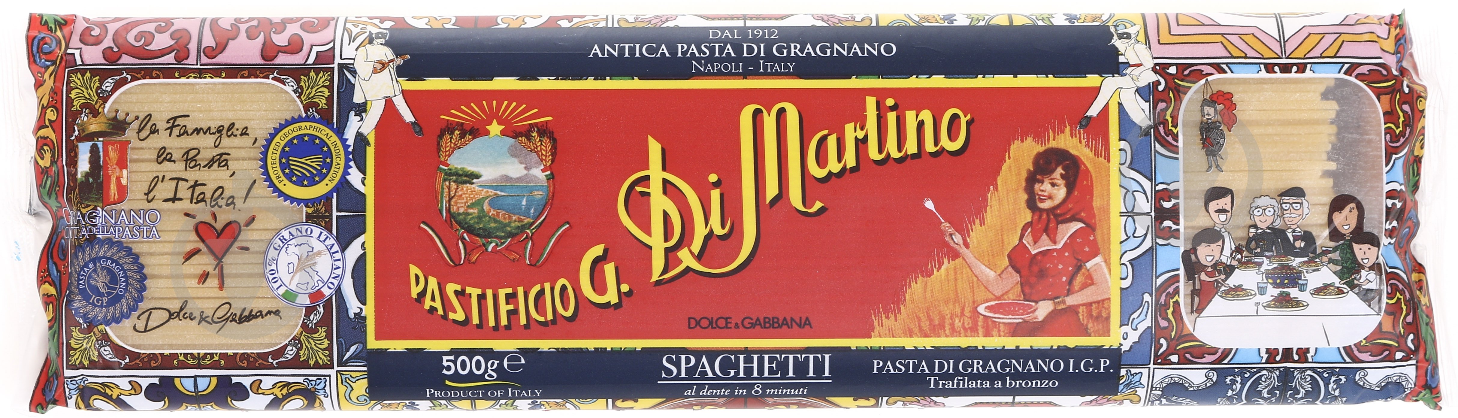 Спагетти Di Martino Spaghetti 500 г - фото 1