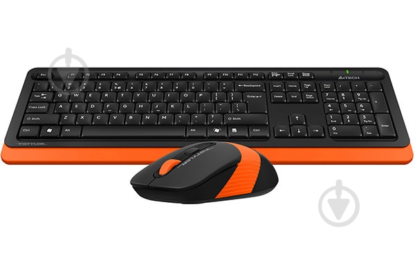Комплект клавіатура та миша A4Tech FG1010 (Orange) - фото 3