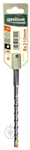 Бур Grone SDS-plus 8x210 мм 2204-508210 - фото 1