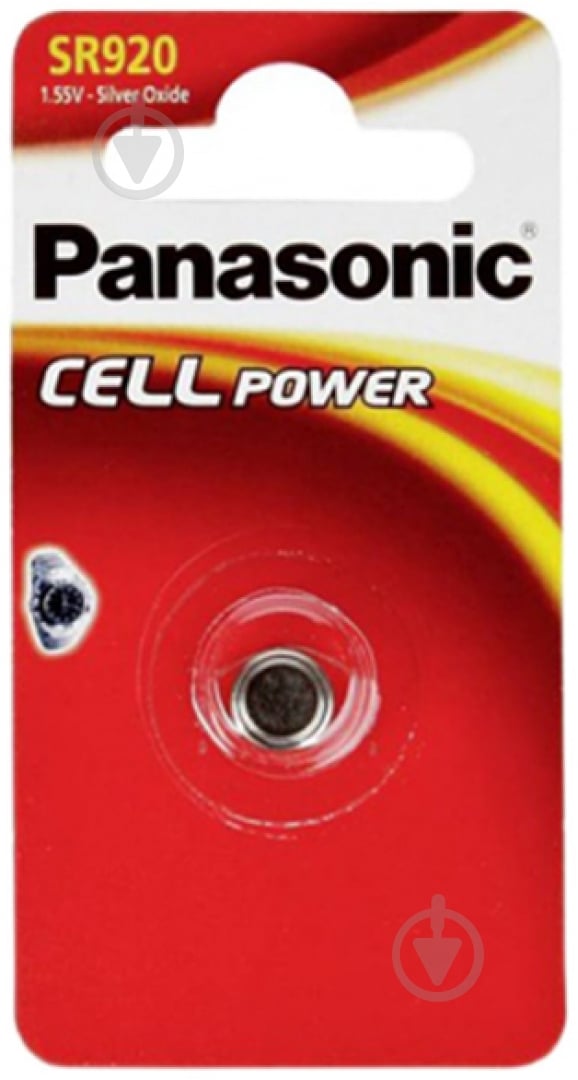 Батарейка Panasonic SR 920 BLI 1 (SR-920EL/1B) - фото 1