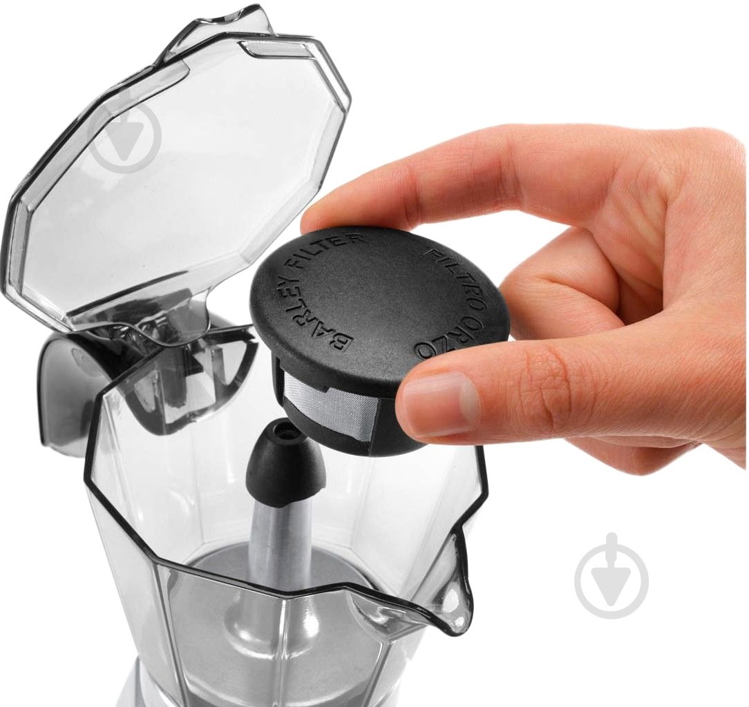 Кофеварка гейзерная Delonghi EMKP 63.B - фото 4