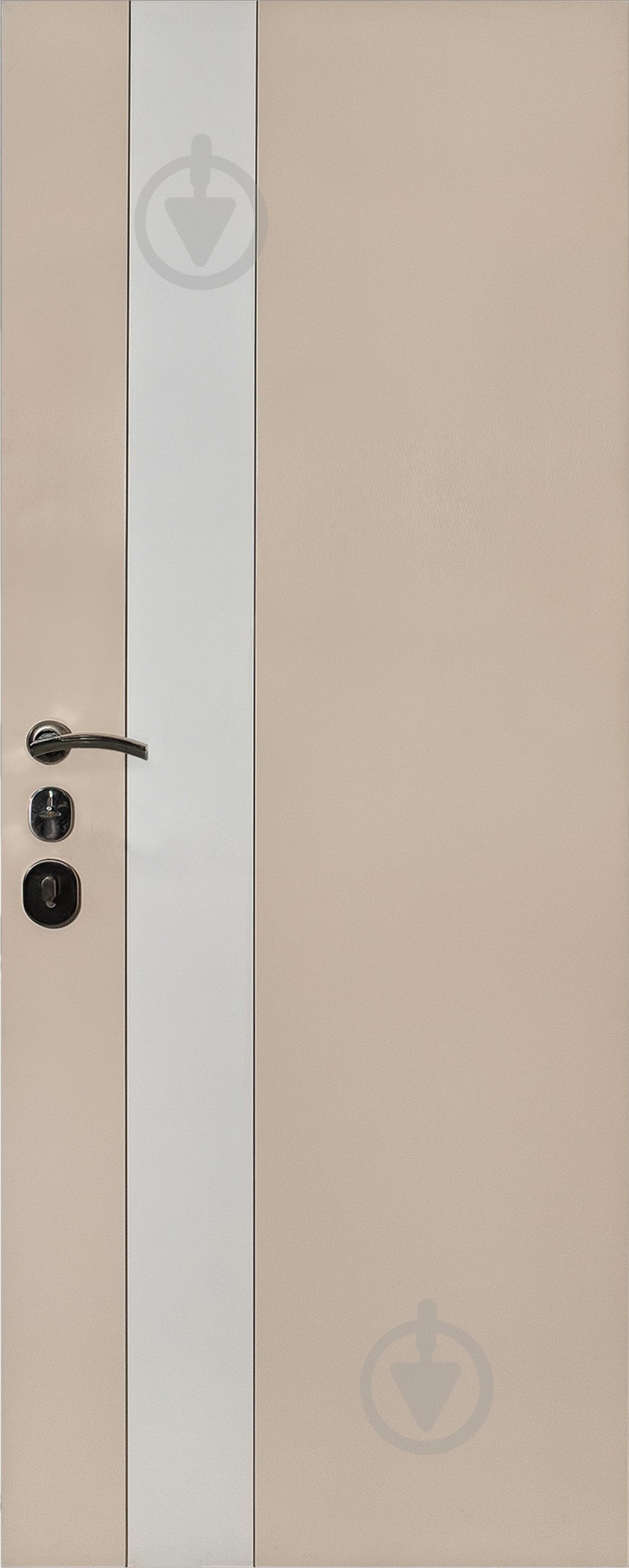 Двері вхідні Стелс антрацит / білий льон 2050x960 мм ліві - фото 2