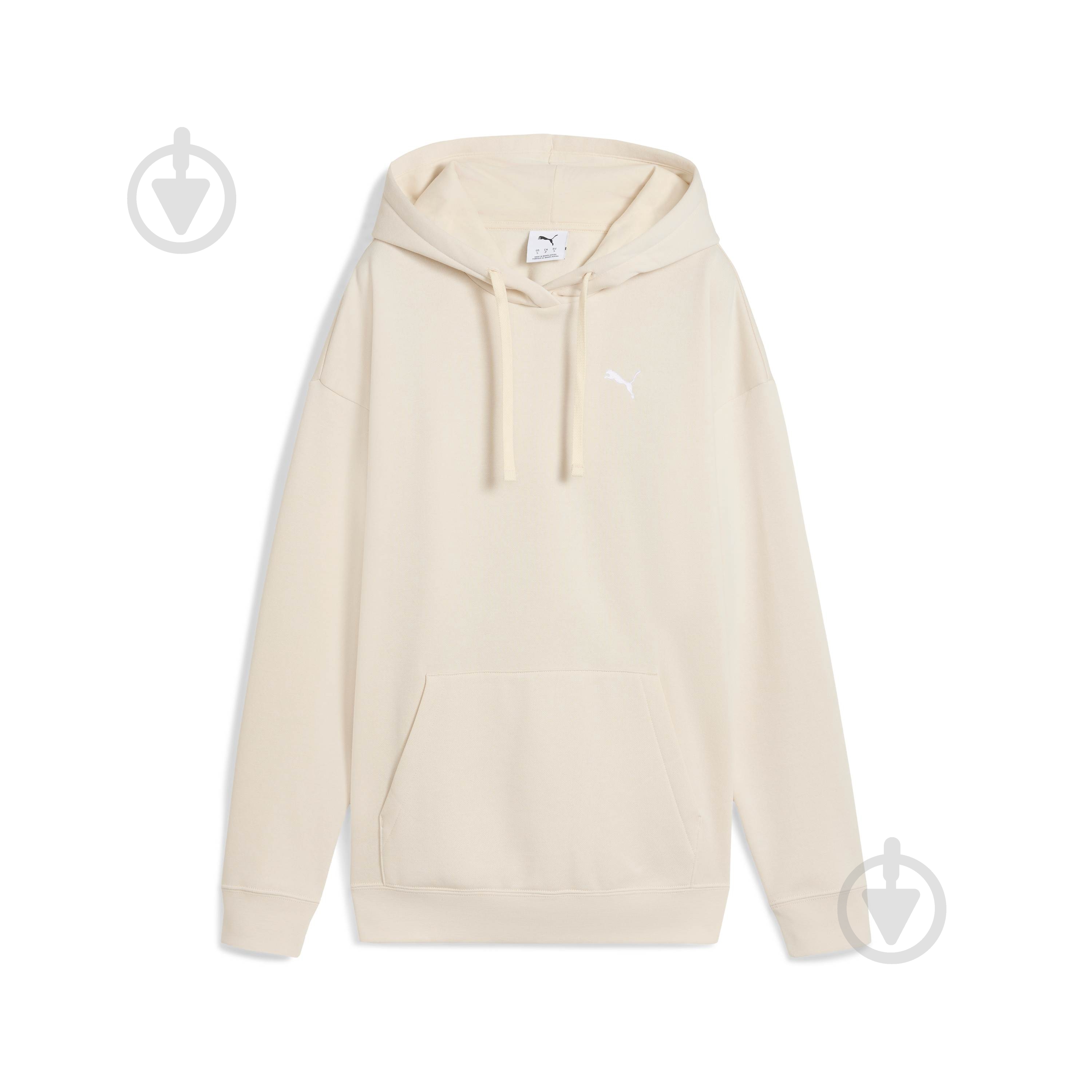 Джемпер Puma ESS Relaxed Hoodie FL 68497687 р.XL бежевий - фото 1 Джемпер Puma ESS Relaxed Hoodie FL 68497687 р.XL бежевий - фото 1