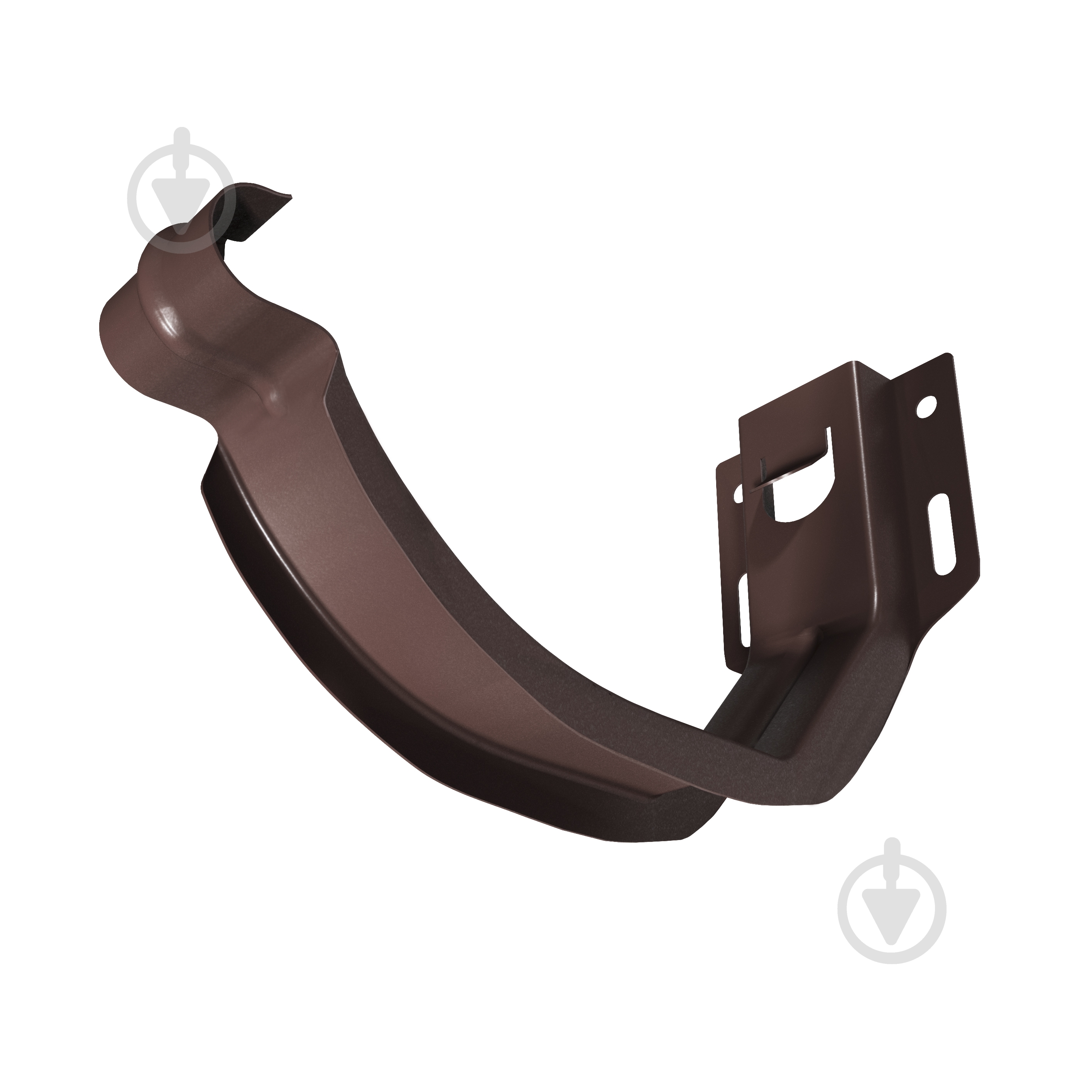 Держатель желоба SMART™ 125 RAL 8017 - фото 1