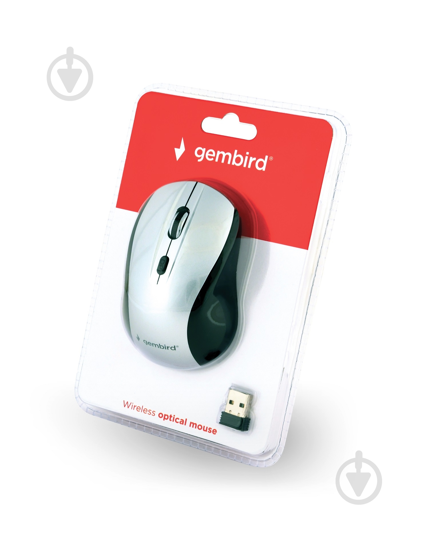 Мишка Gembird MUSW-4B-02-BS silver - фото 3