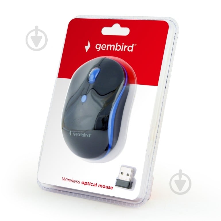 Мишка Gembird MUSW-4B-03-B blue - фото 3