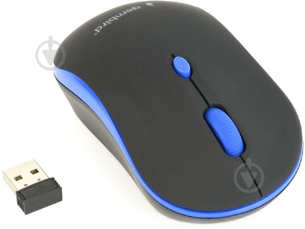 Мишка Gembird MUSW-4B-03-B blue - фото 1