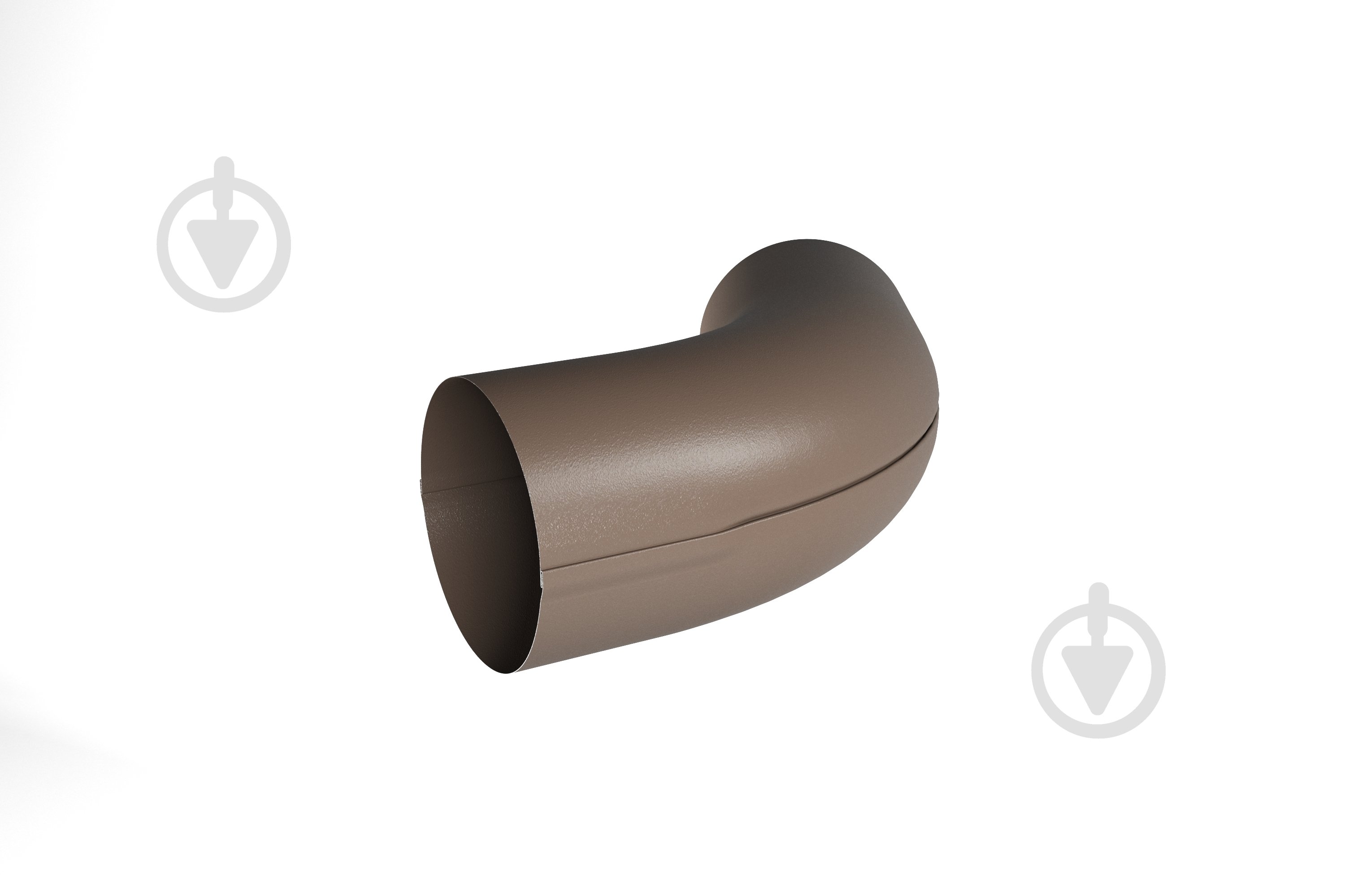 Колено SMART™ 60° 90 RAL 8019 - фото 2