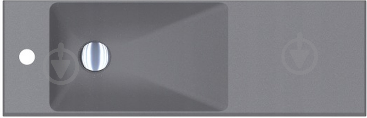 Умывальник Miraggio SHANGHAI L MIRASTONE gray - фото 2
