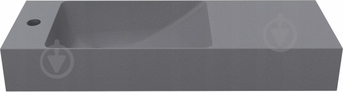 Умывальник Miraggio SHANGHAI L MIRASTONE gray - фото 1