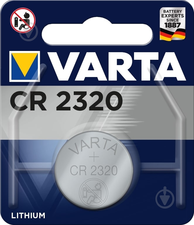 Батарейка Varta CR2320/CR 1 шт. (6320101401) - фото 1
