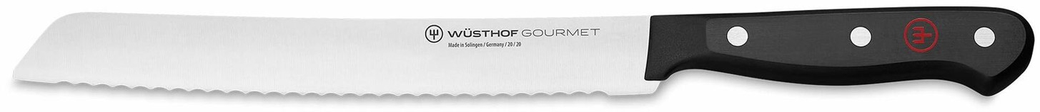 Нож для хлеба Wuesthof Gourmet 20 см 1025045720 - фото 1 Нож для хлеба Wuesthof Gourmet 20 см 1025045720 - фото 1