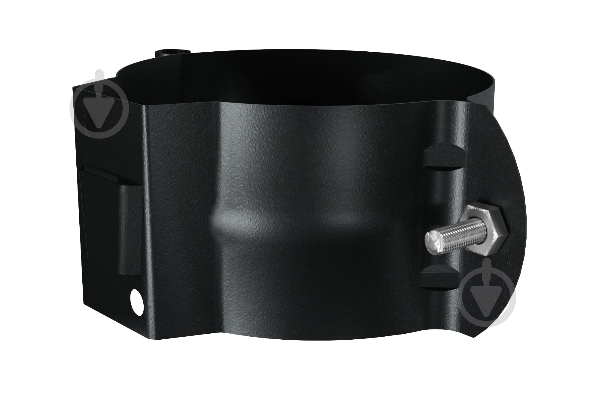 Держатель трубы SMART™ 90 RAL 8019 черный - фото 1