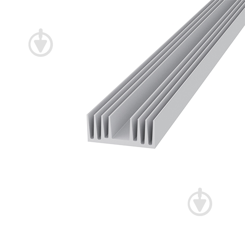 Профіль 83х35 мм 1 м алюміній/срібло - фото 1