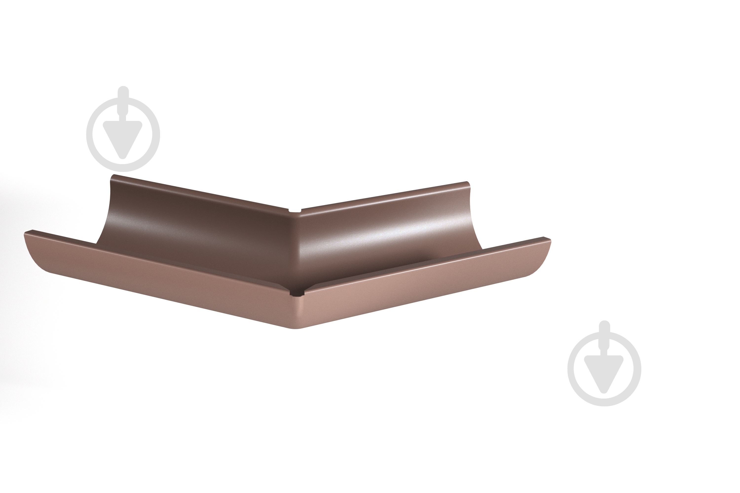 Кут внутренний SMART™ 135° 125 RAL 8017 - фото 2 Кут внутренний SMART™ 135° 125 RAL 8017 - фото 2