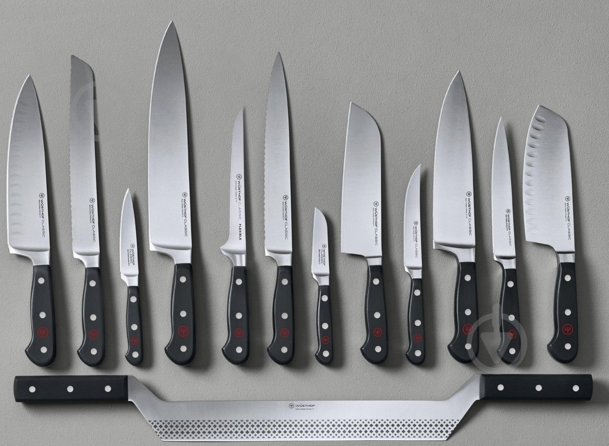 Набор ножей в колоде Wuesthof Classic 10 предметов 1090170904 - фото 6