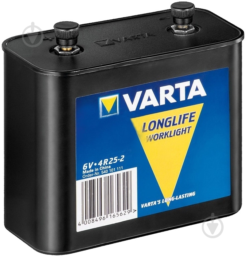 Батарейка Varta LONGLIFE 4R25-2 (00540101111) - фото 1