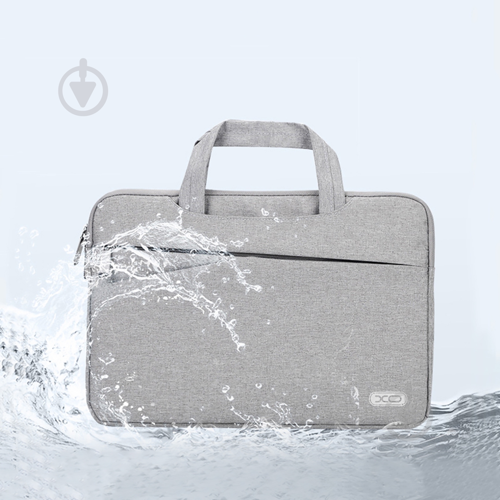 Сумка для ноутбука Xo 13" grey (CB01-13.grey) - фото 4 Сумка для ноутбука Xo 13" grey (CB01-13.grey) - фото 4