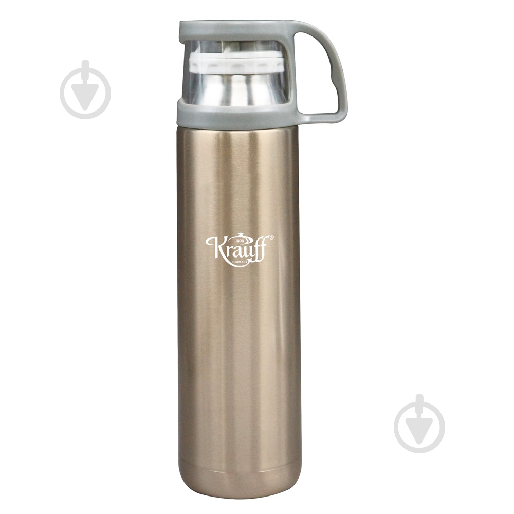 Термос Krauff Gold 500 мл 26-178-055 - фото 1 Термос Krauff Gold 500 мл 26-178-055 - фото 1