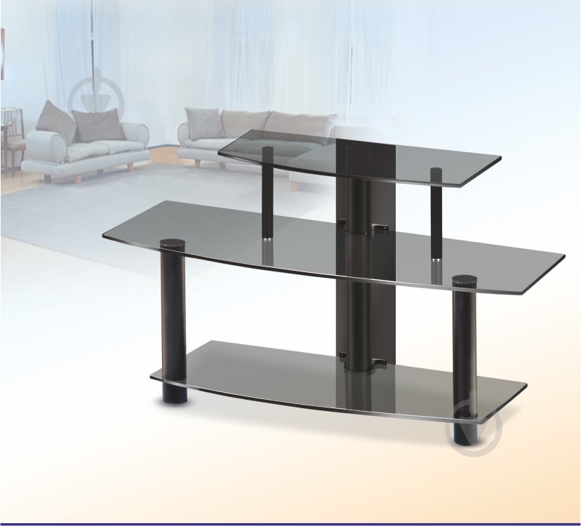 Подставка для ТВ Commus TFT BL черный - фото 3