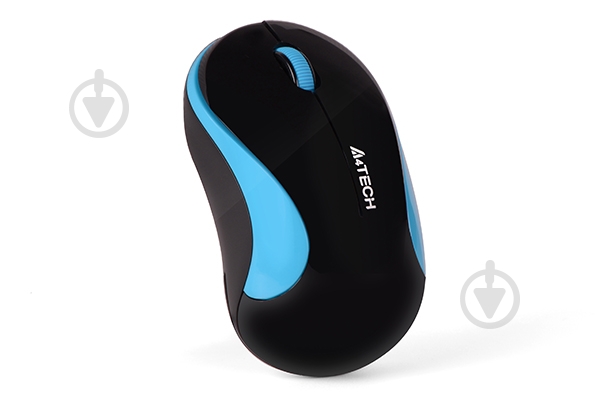 Мишка A4Tech G3-270N (Black+Blue) blue - фото 3