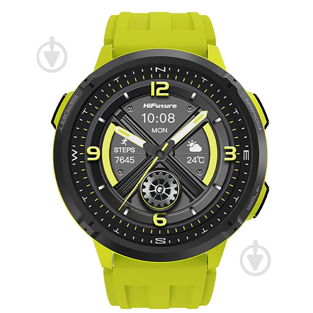 Смарт-часы HiFuture MIX 3 (mix3.fluorescentyellow) - фото 1 Смарт-часы HiFuture MIX 3 (mix3.fluorescentyellow) - фото 1